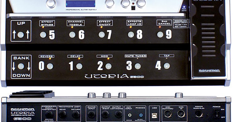 ROCKTRON Utopia G300 Guitar System | Kurnia Musik Jogja